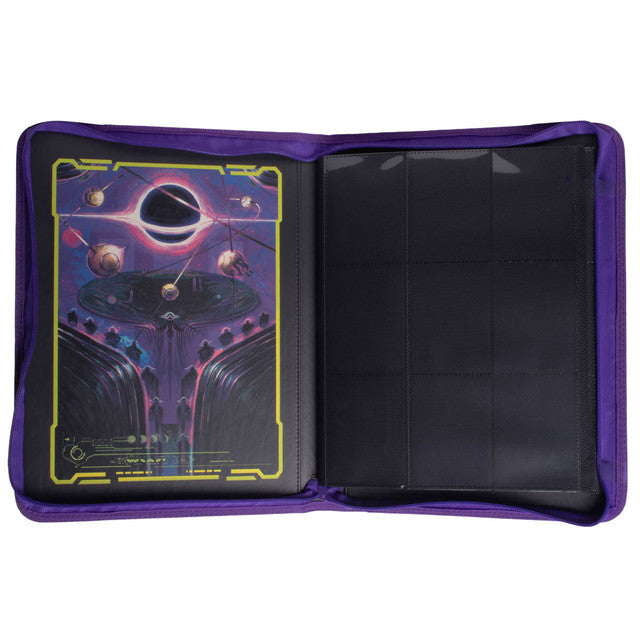 Magic: The Gathering - Edge of Eternities 9-Pocket Premium Zippered PRO-Binder - Loaded Dice