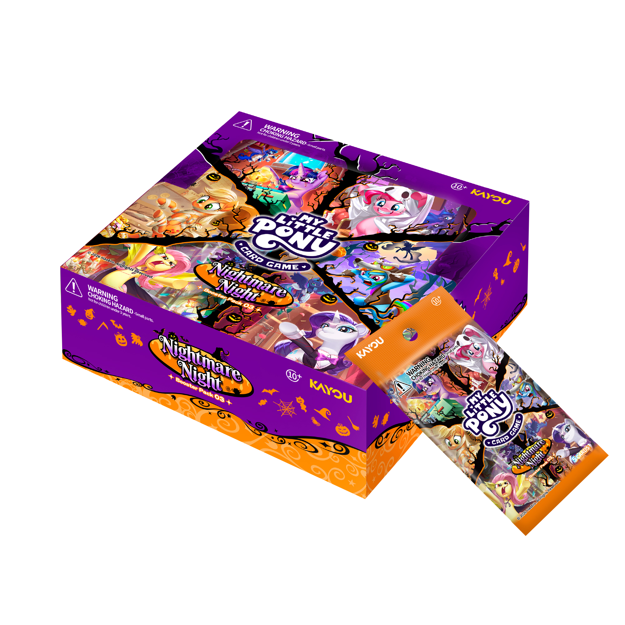 My Little Pony Trading Card Game - Nightmare Night - Foil Booster Pack - Series 3 – alternate view