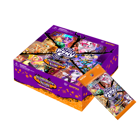 My Little Pony Trading Card Game - Nightmare Night - Foil Booster Box (20 Packs) - Series 3