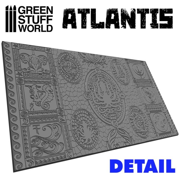 Green Stuff World Rolling Pin Atlantis - Loaded Dice
