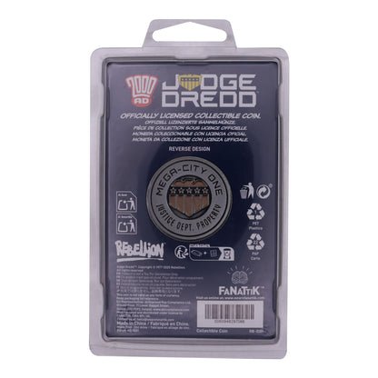 2000 AD Judge Dredd Mega-City One Coin - Loaded Dice