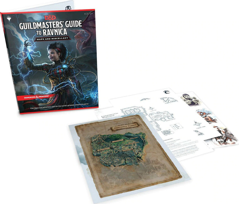D&D Guildmasters' Guide to Ravnica - Maps & Miscellany - Loaded Dice Barry Vale of Glamorgan CF64 3HD