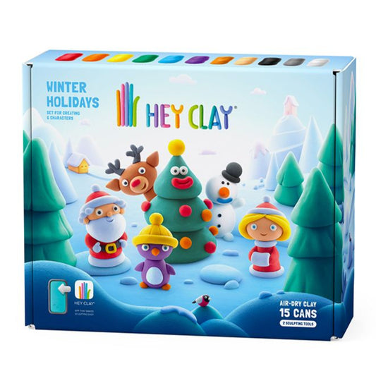 Hey Clay Winter Holidays (15 Cans) - Loaded Dice