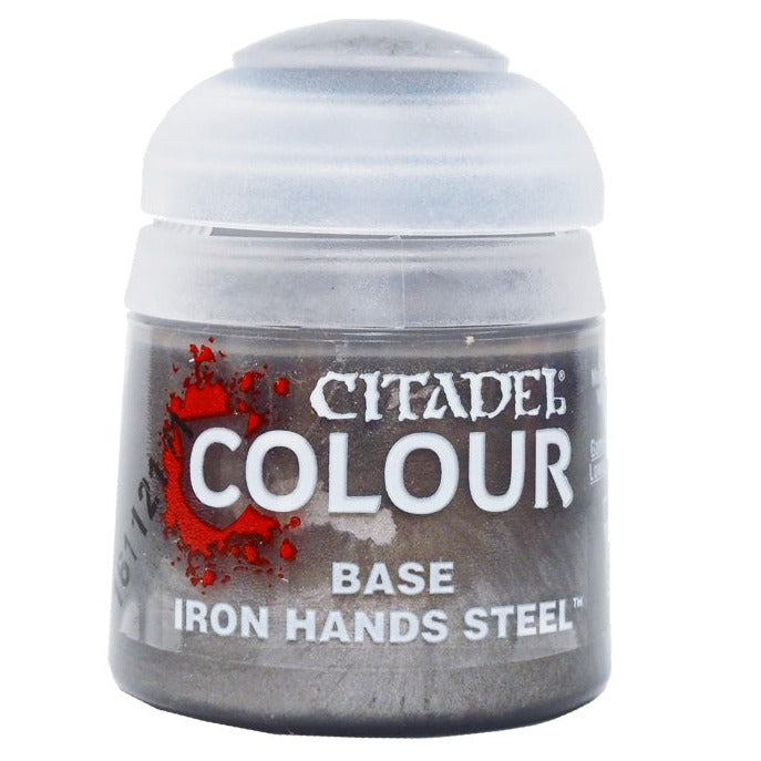 Citadel Base: Iron Hands Steel 12ml - Loaded Dice Barry Vale of Glamorgan CF64 3HD