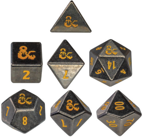Ultra Pro - Dungeons & Dragons - Heavy Metal RPG Dice Set - Realmspace - Loaded Dice Barry Vale of Glamorgan CF64 3HD