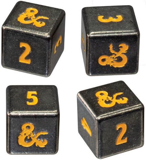 Ultra Pro - Dungeons & Dragons - Heavy Metal D6 Dice Set - Realmspace - Loaded Dice Barry Vale of Glamorgan CF64 3HD