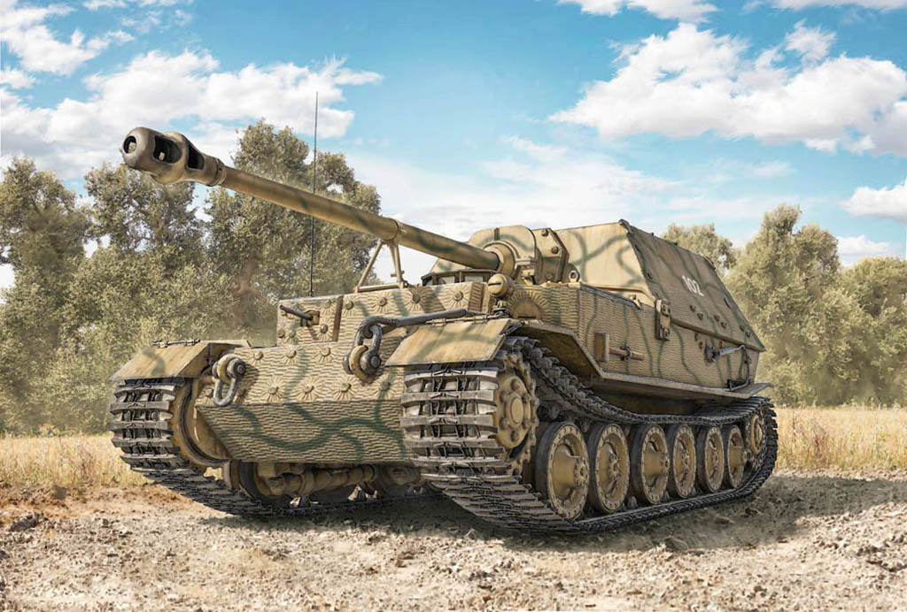 Italeri 1:35 Sd.Kfz. 184 Panzerjäger Tiger (P) Elefant - 211
