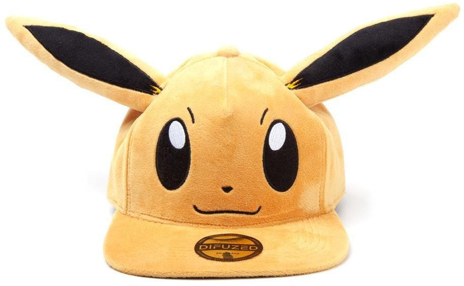 Pokemon - Eevee Plush Novelty Snapback Cap