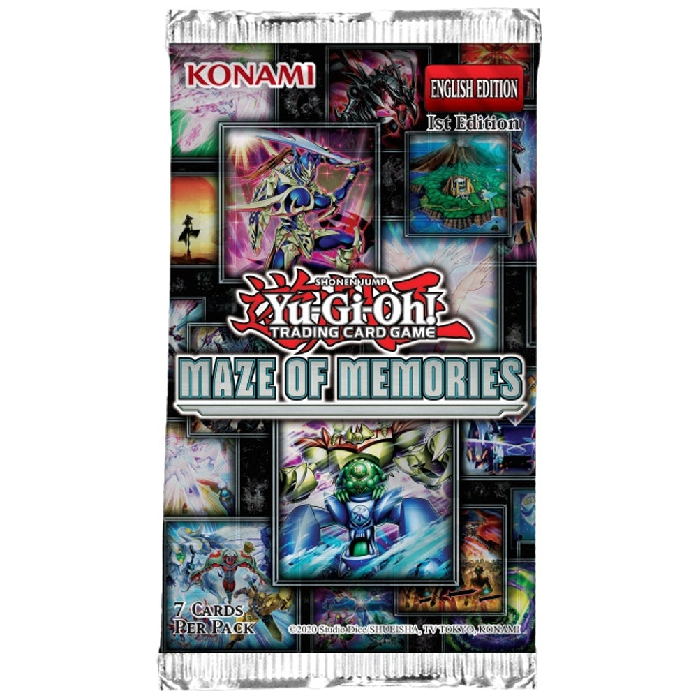 Yu-Gi-Oh Maze of Memories Booster Pack - Loaded Dice Barry Vale of Glamorgan CF64 3HD