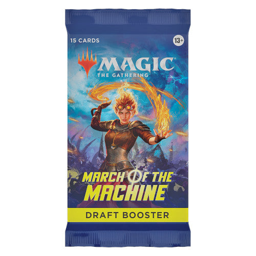 Magic: The Gathering - March of the Machine Draft Booster - Loaded Dice Barry Vale of Glamorgan CF64 3HD