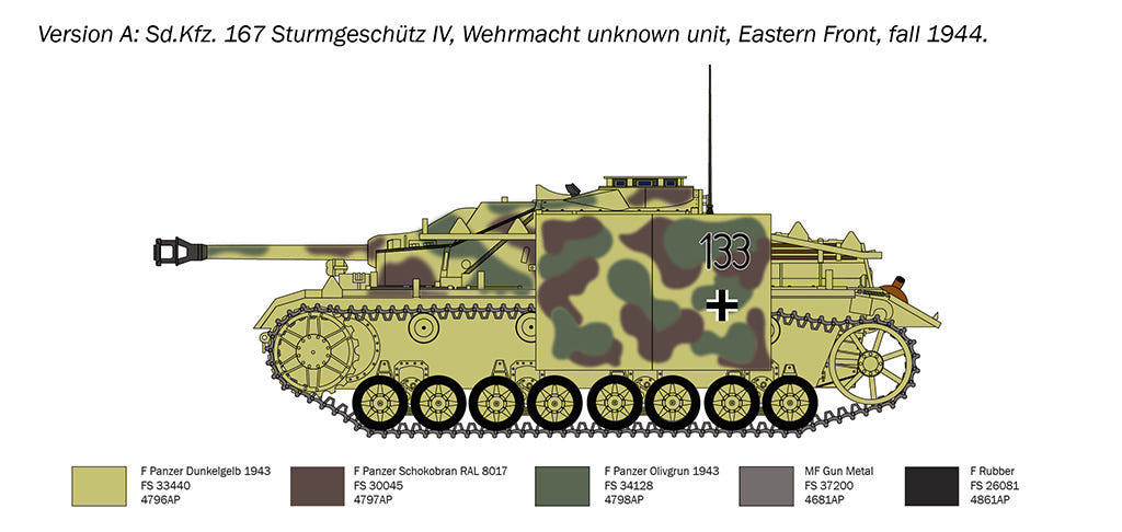 Italeri 1:35 Sd.Kfz. 167 Sturmgeschütz IV - 223