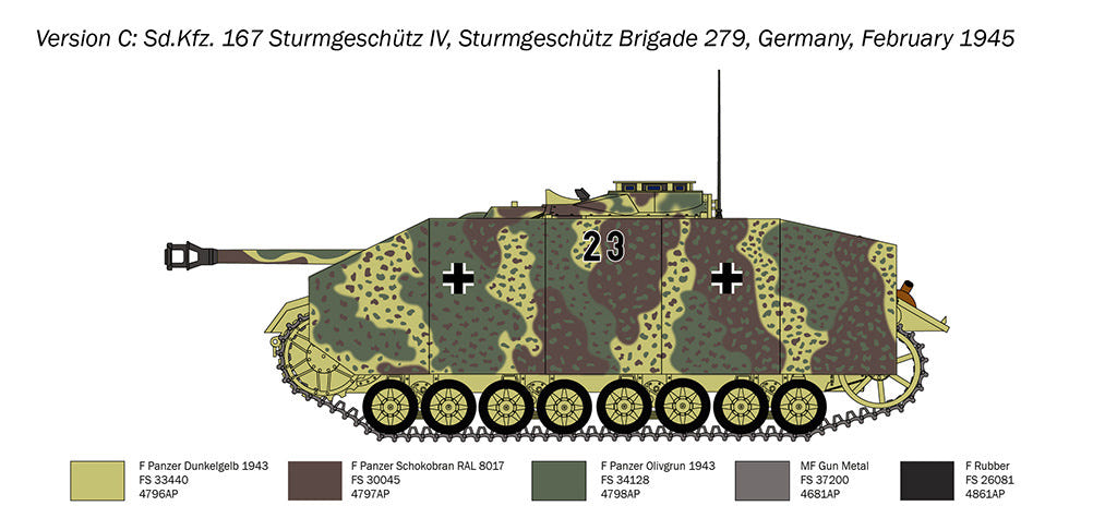 Italeri 1:35 Sd.Kfz. 167 Sturmgeschütz IV - 223