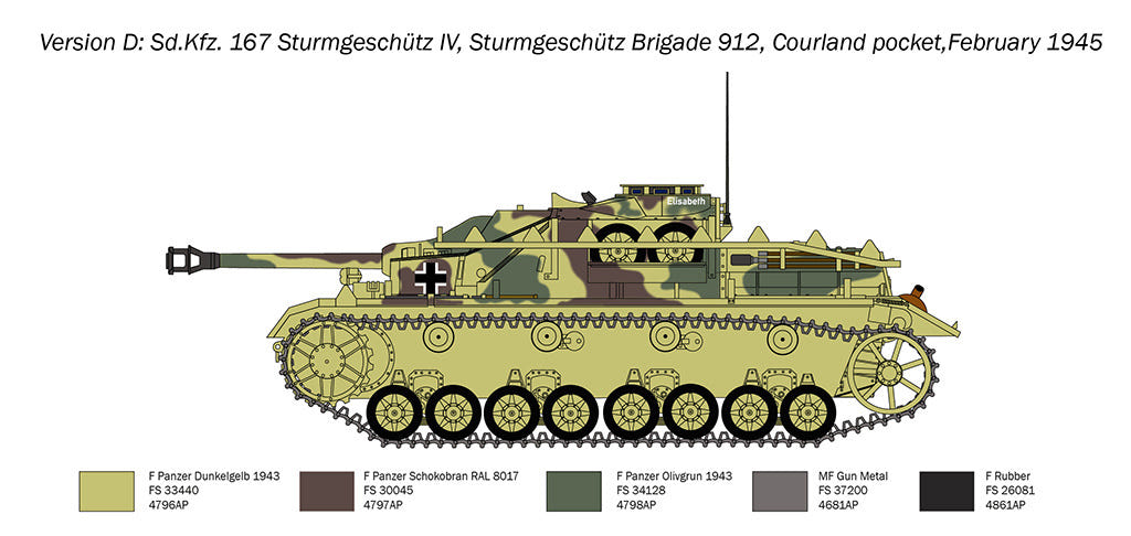 Italeri 1:35 Sd.Kfz. 167 Sturmgeschütz IV - 223