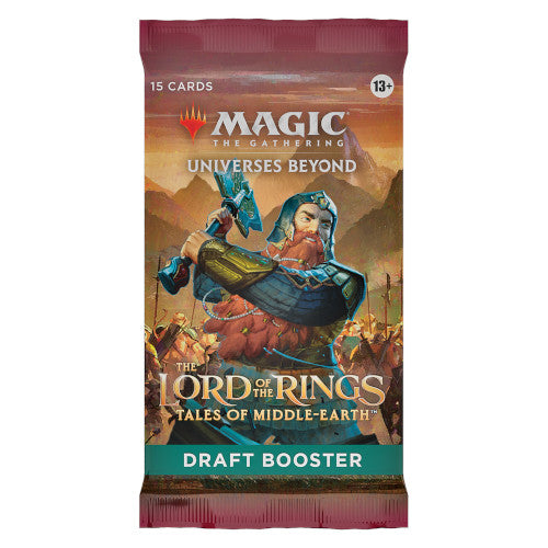 Magic: The Gathering - Lord of the Rings: Tales of Middle-earth Draft Booster - Release Date 23/06/23 - Loaded Dice Barry Vale of Glamorgan CF64 3HD