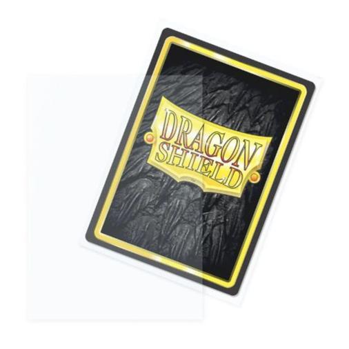 Dragon Shield - Matte Standard Size Outer Sleeves 100pk - Clear - Loaded Dice