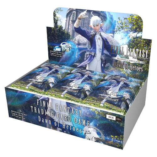 Final Fantasy TCG - Opus XX (20) Dawn of Heroes Booster Expansion Booster Box - Release Date 28/7/23 - Loaded Dice Barry Vale of Glamorgan CF64 3HD
