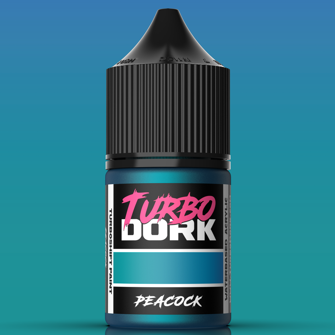 Turbo Dork: Peacock TurboShift Acrylic Paint 22ml - Loaded Dice