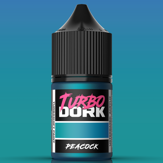 Turbo Dork: Peacock TurboShift Acrylic Paint 22ml - Loaded Dice