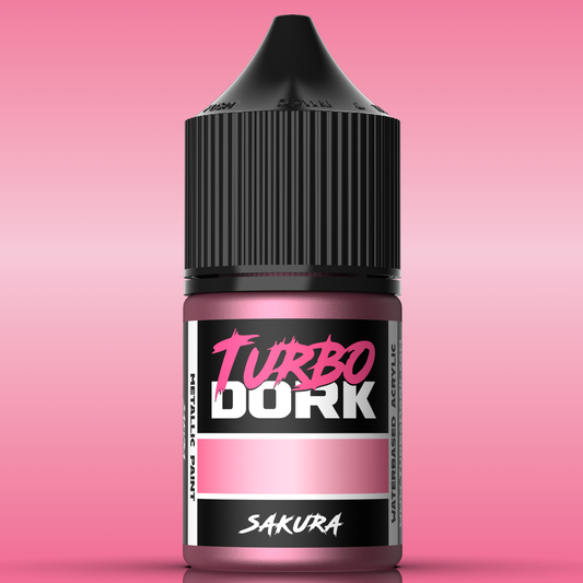 Turbo Dork: Sakura Metallic Acrylic Paint 22ml - Loaded Dice