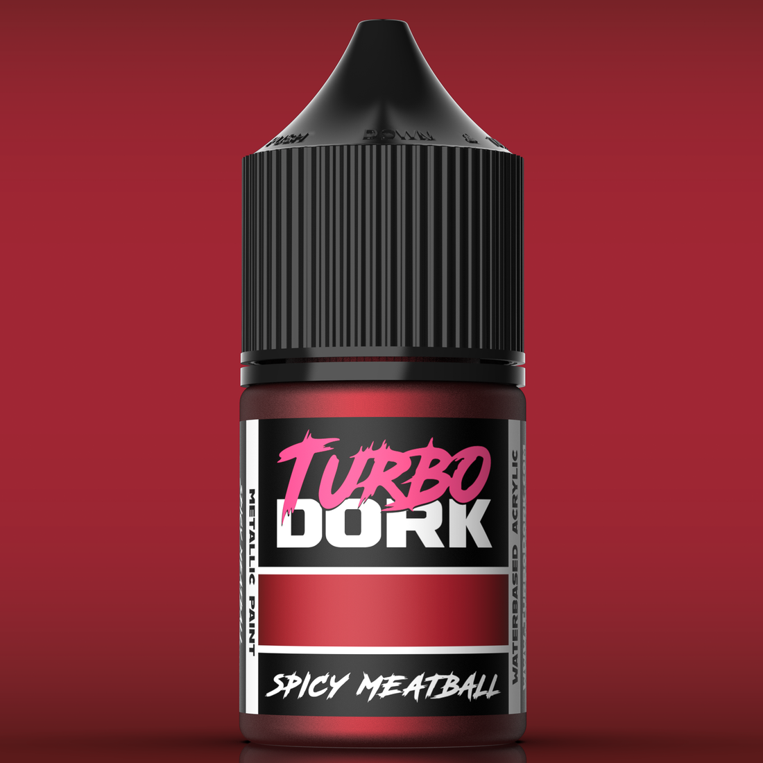 Turbo Dork: Spicy Meatball Metallic Acrylic Paint 22ml - Loaded Dice