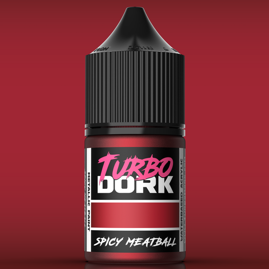 Turbo Dork: Spicy Meatball Metallic Acrylic Paint 22ml - Loaded Dice