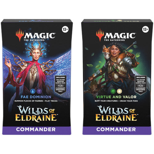 Magic: The Gathering - Wilds of Eldraine Commander Deck - Release Date 8/9/23 - Loaded Dice Barry Vale of Glamorgan CF64 3HD