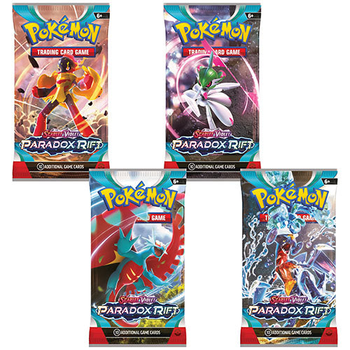 Pokemon TCG: Scarlet & Violet 4 - Paradox Rift - Booster Pack - Loaded Dice Barry Vale of Glamorgan CF64 3HD