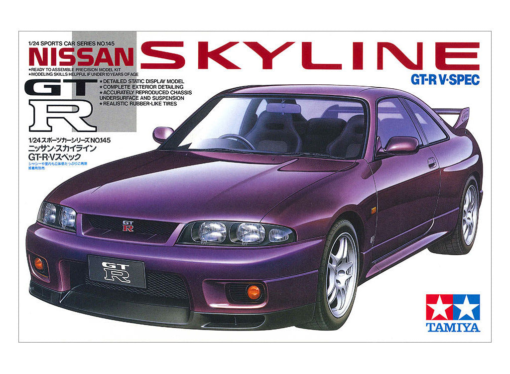 Tamiya 1:24 Nissan Skyline GT-R V Spec - 24145