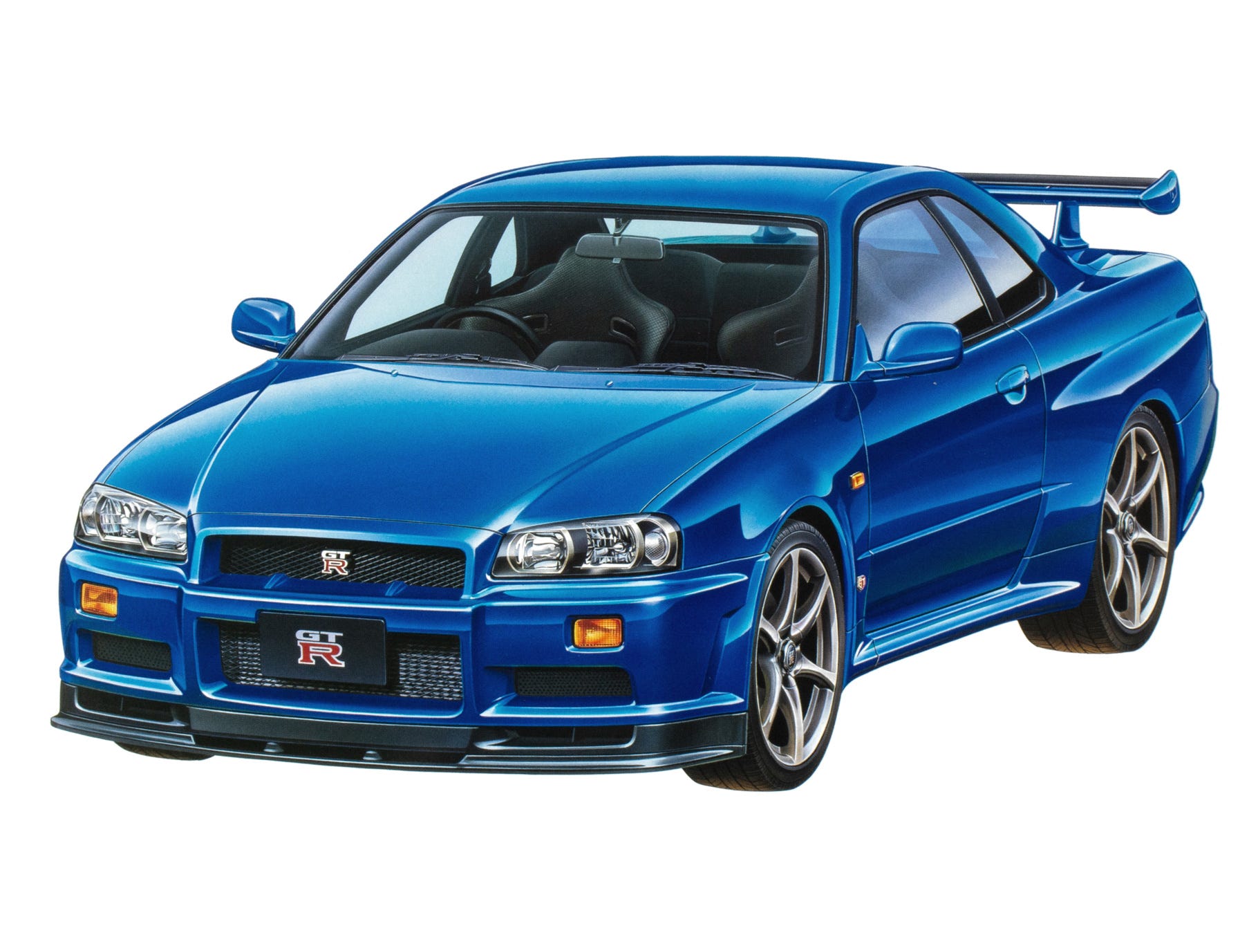 Tamiya 1:24 Nissan Skyline GT-R V-Spec R34 - 24210