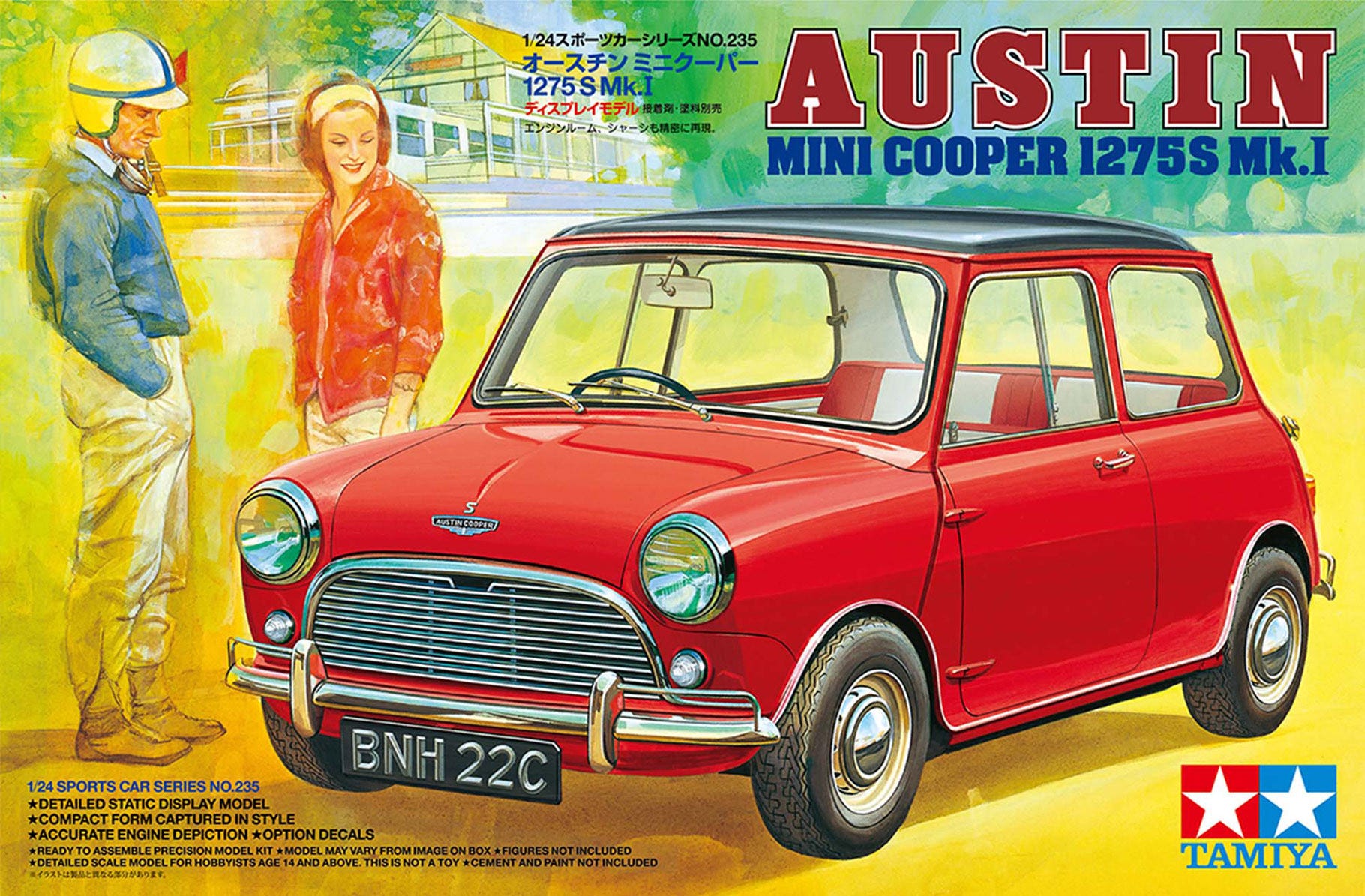 Tamiya 1:24 Austin Mini Cooper 1275S Mk.I - 24235