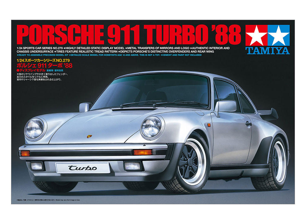 Tamiya 1:24 Porsche 911 Turbo '88 - 24279