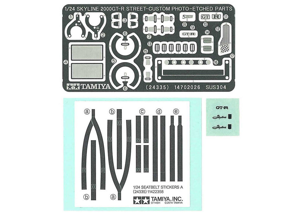 Tamiya 1:24 Nissan Skyline 2000 GT-R Street-Custom - 24335