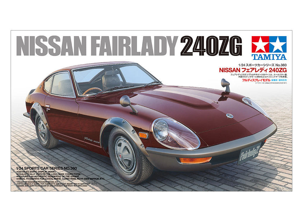 Tamiya 1:24 Nissan Fairlady 240Zg - 24360