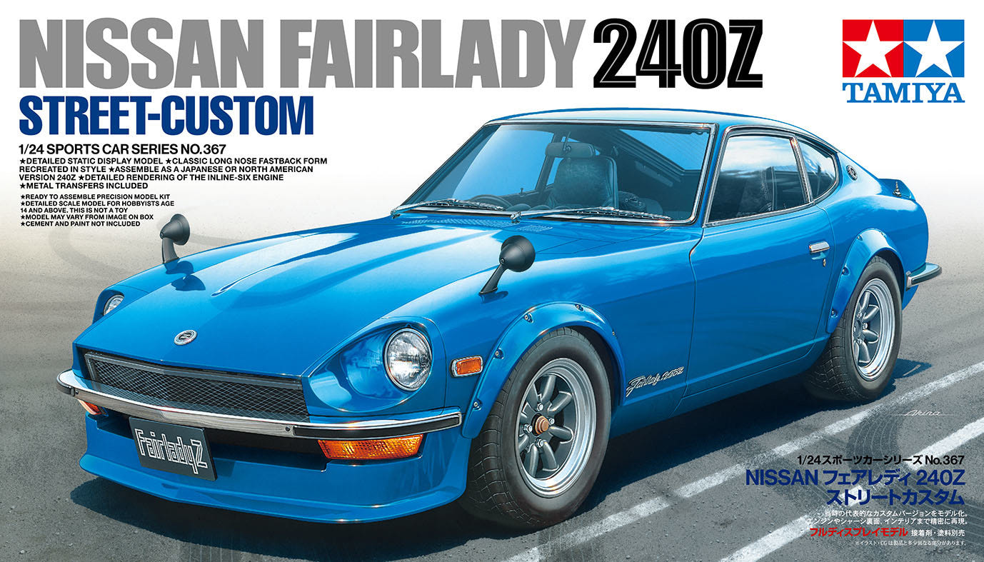 Tamiya 1:24 Datsun 240Z Street Custom - 24367