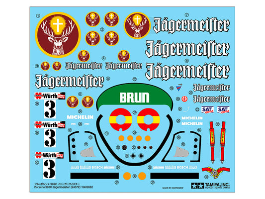 Tamiya 1/24 Porsche 962C Jägermeister - Loaded Dice