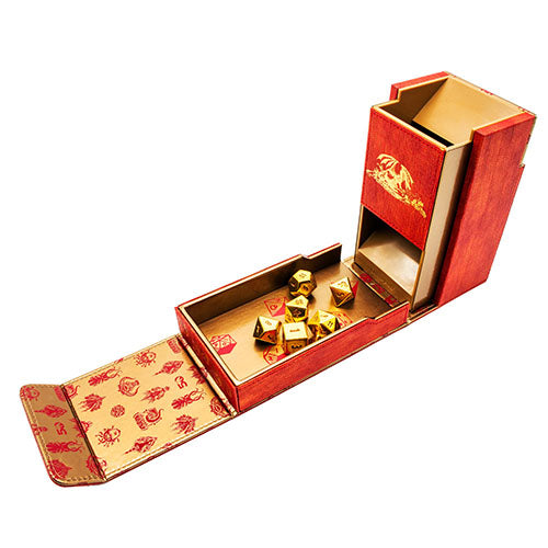 Ultra Pro - Dungeons & Dragons - Dice Tower - 50th Anniversary - Loaded Dice