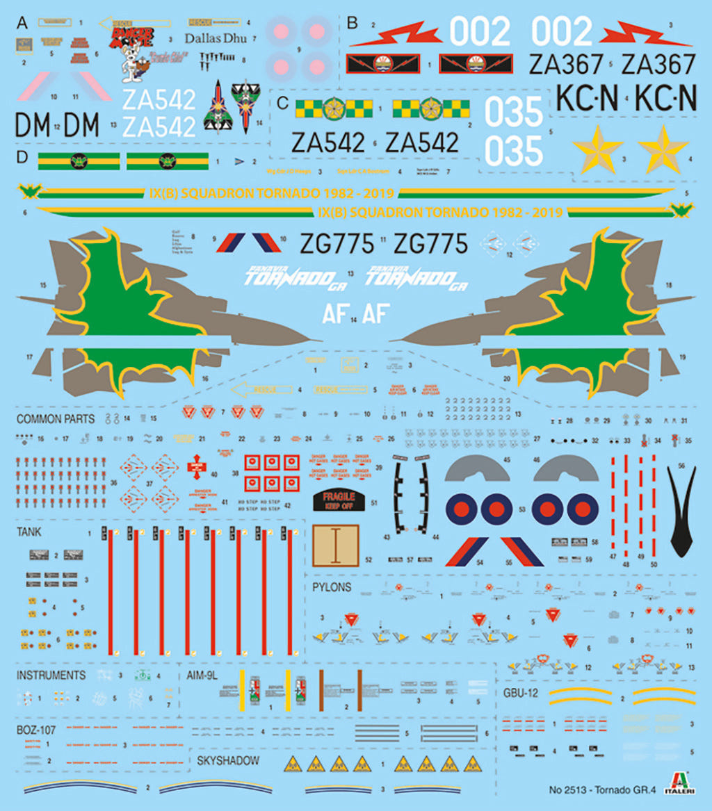 Italeri 1:32 RAF Tornado GR.4 - 2513