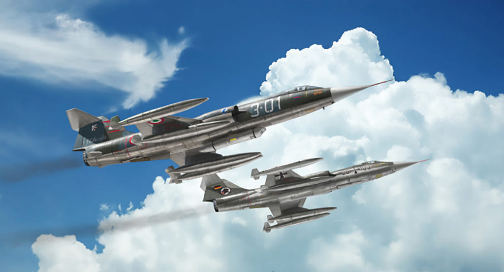 Italeri 1:32 F-104G "Recce" (upgraded edition) - 2514