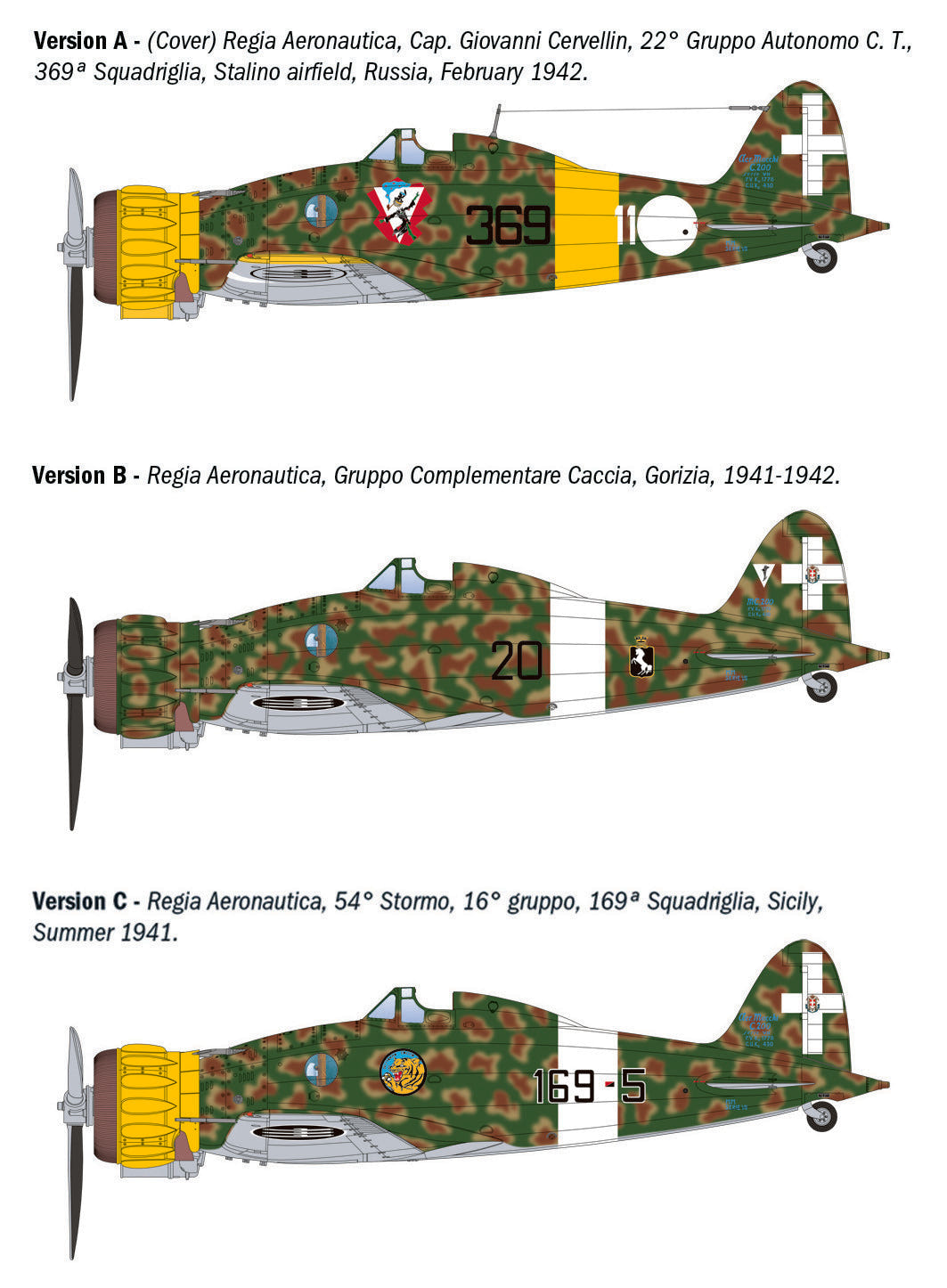 Italeri 1:32 Macchi C.200 - 2516