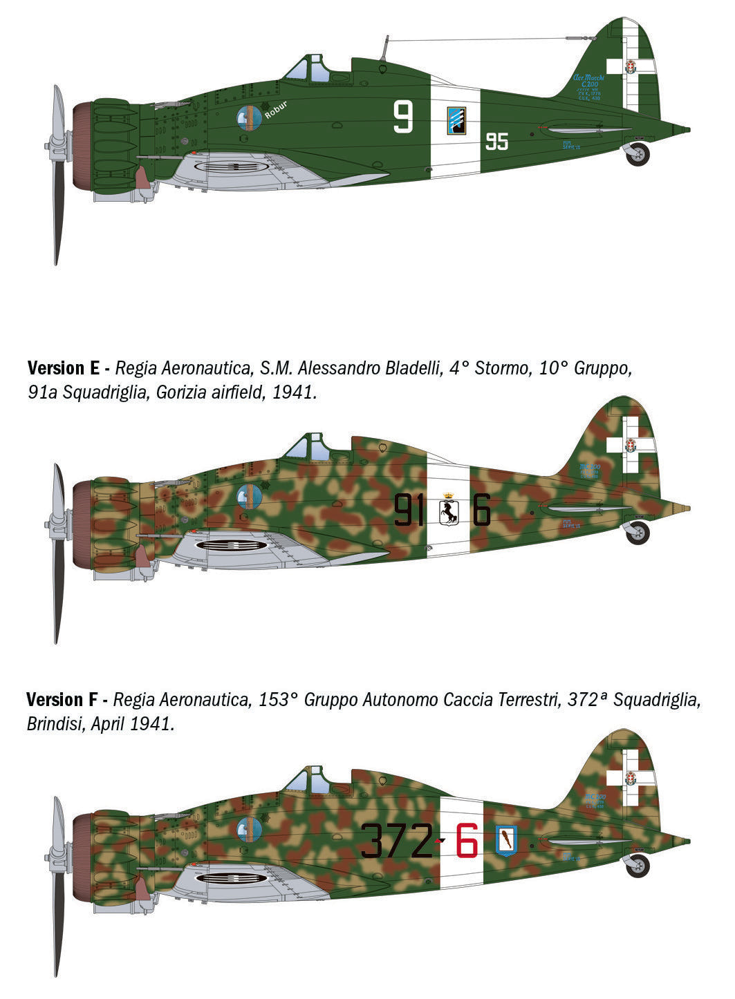 Italeri 1:32 Macchi C.200 - 2516