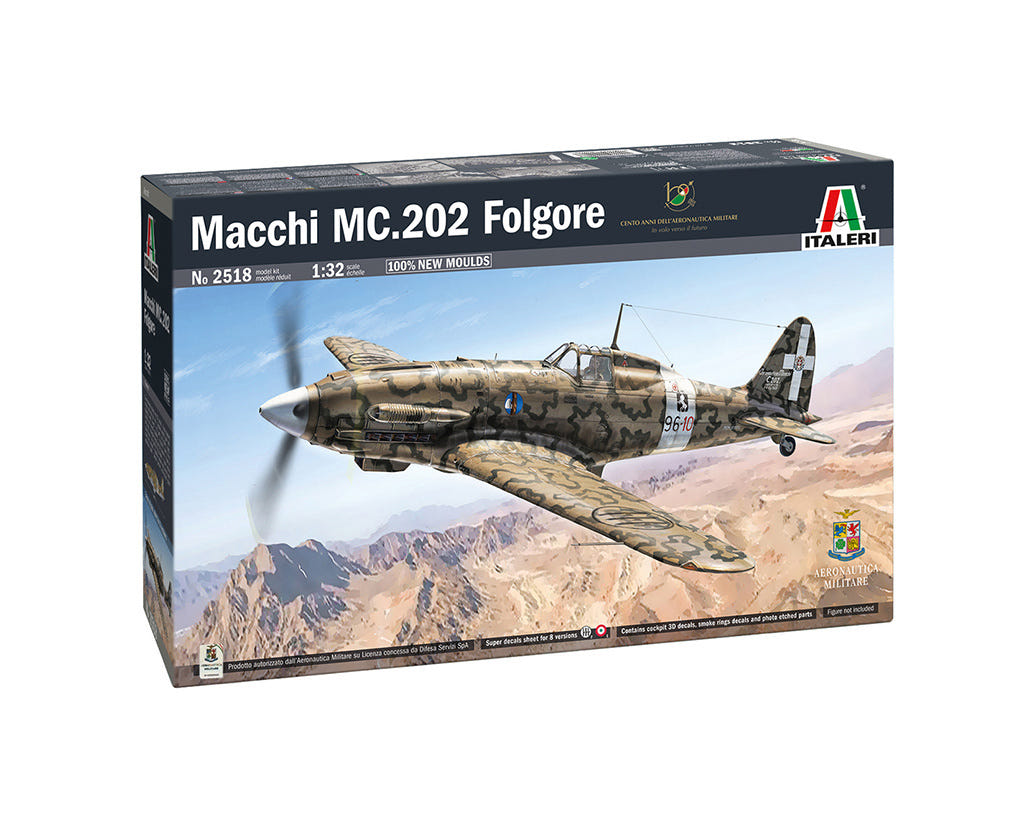 Italeri 1:32 MC.202 Folgore - 2518