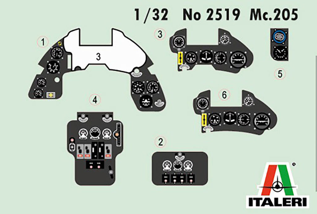 Italeri 1:32 Macchi MC.205 Veltro - 2519