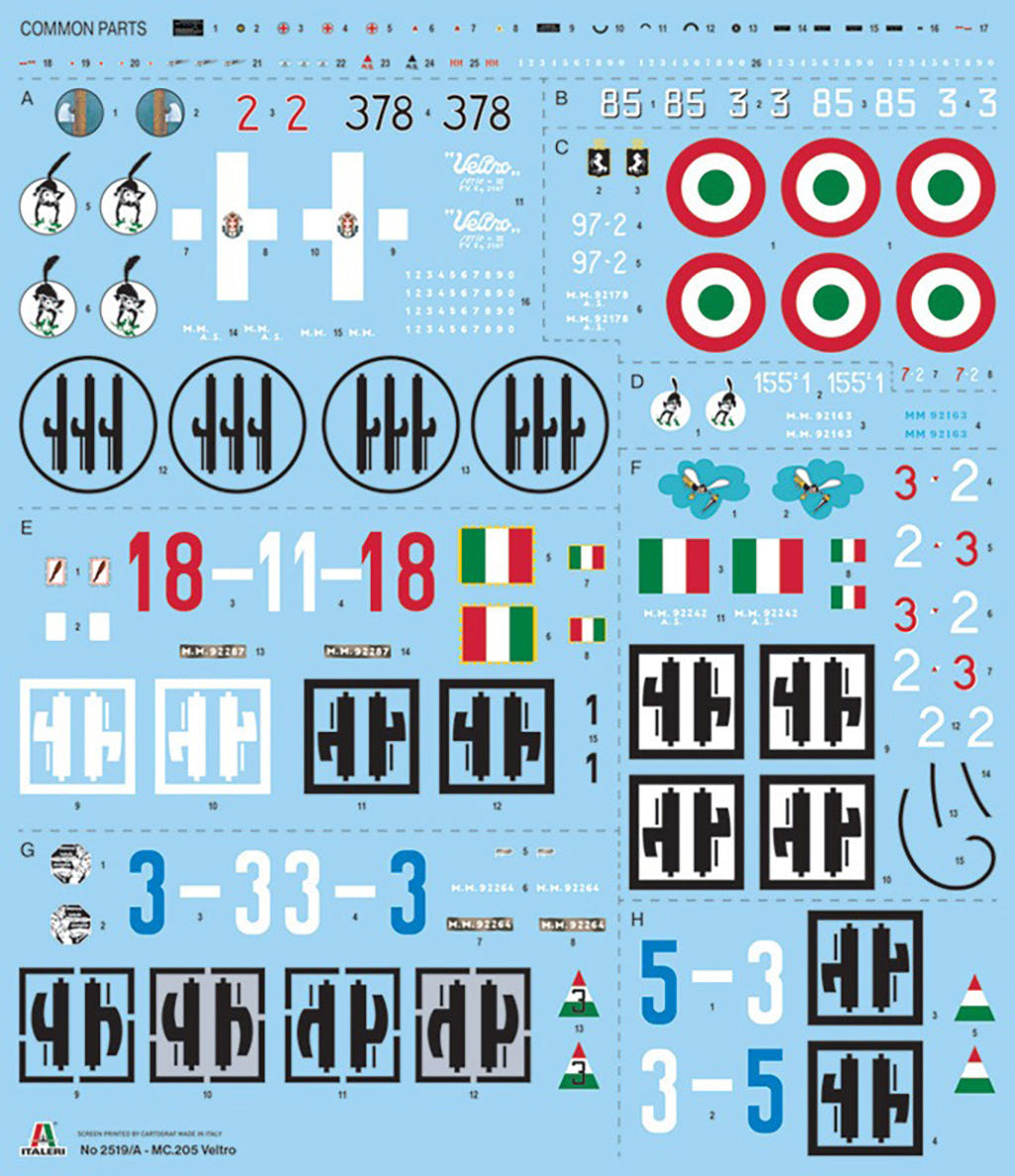 Italeri 1:32 Macchi MC.205 Veltro - 2519