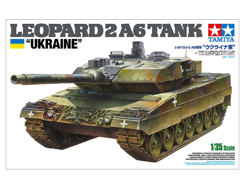 Tamiya 1:35 Leopard 2 A6 Ukraine - 25207