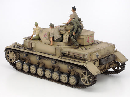 1/35 Panzerkampfwagen IV Ausf.F & Motorcycle Set "North Africa" - Loaded Dice