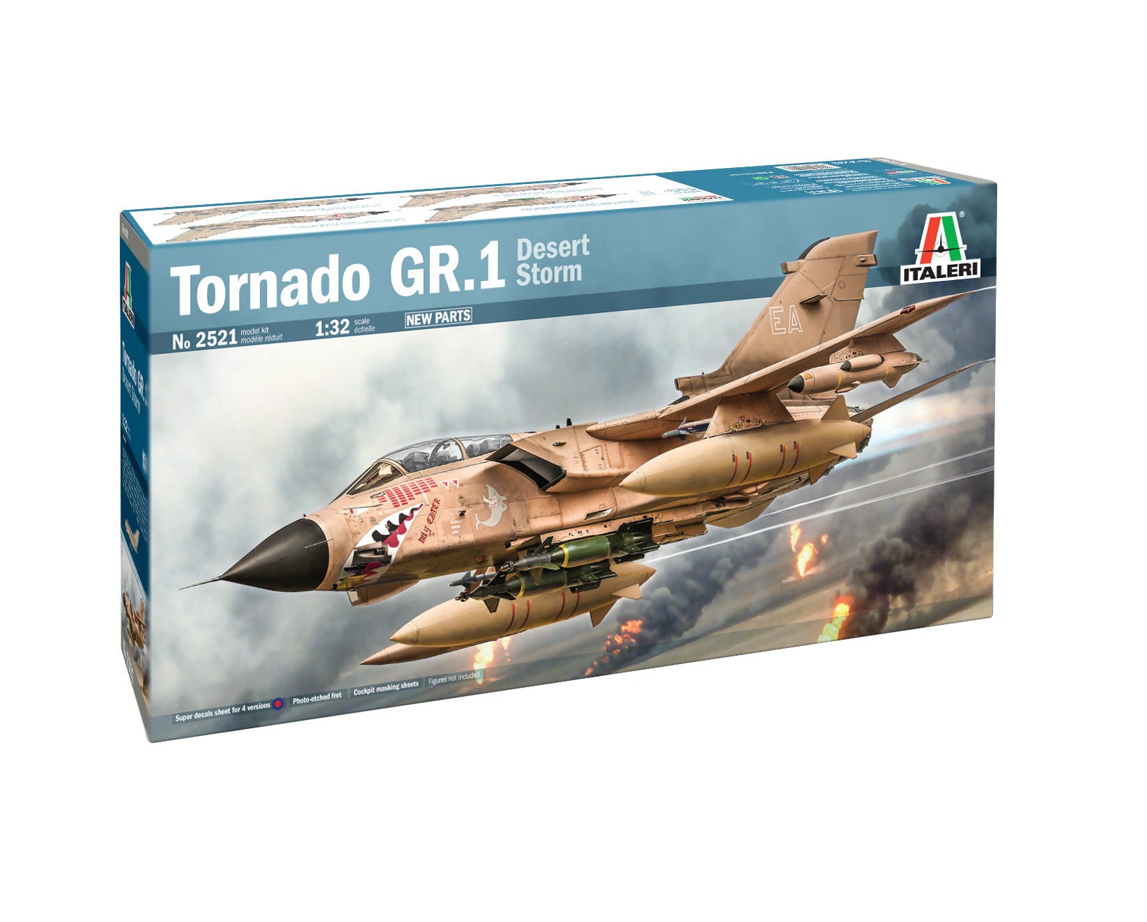 Italeri 1:32 Tornado GR.1 Desert Storm RAF Aircraft - 2521