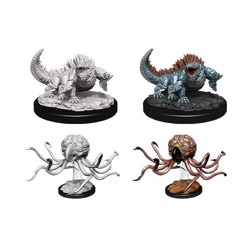 D&D Nolzurs Marvelous Miniatures: Grell & Basilisk - Wave 11 - Loaded Dice