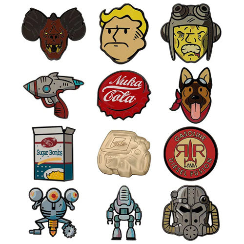 Fallout Pin Badge Mystery Pin - Loaded Dice