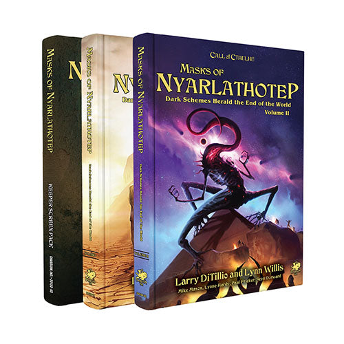 Call of Cthulhu - 7e Masks Of Nyarlathotep Slipcase Set - Loaded Dice