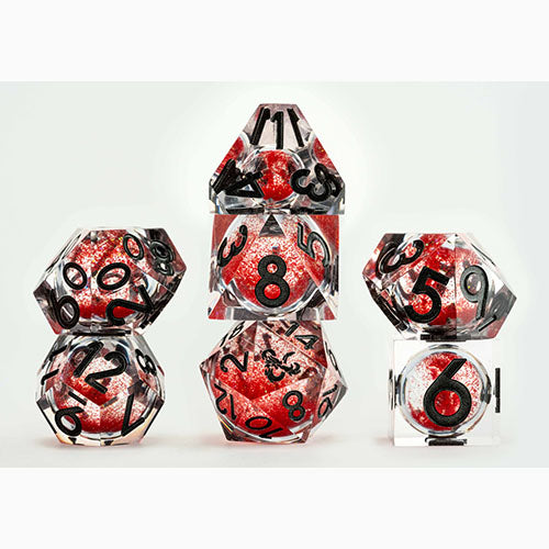 Fanroll - Dungeons & Dragons Liquid Core Dice Set - Loaded Dice